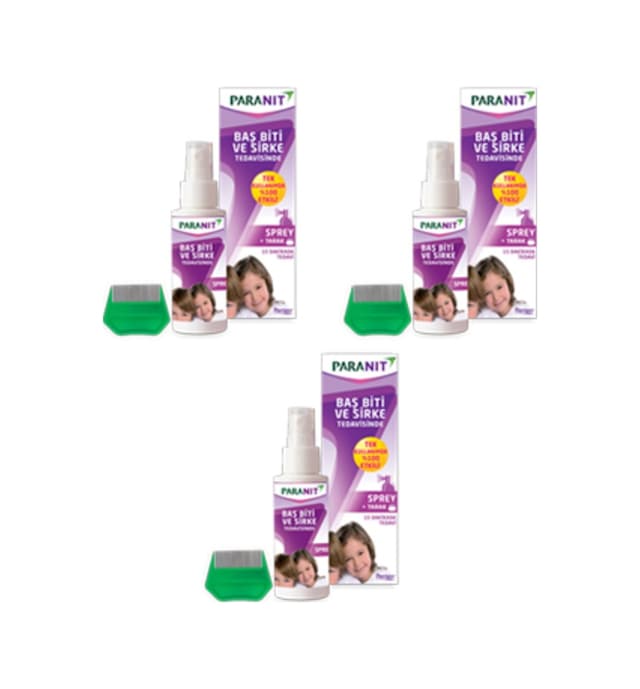 Paranit Bit için Sprey 3 x 100 ML