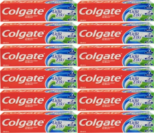 Colgate Diş Macunu Üç Etki 100 Ml. X 12 Adet
