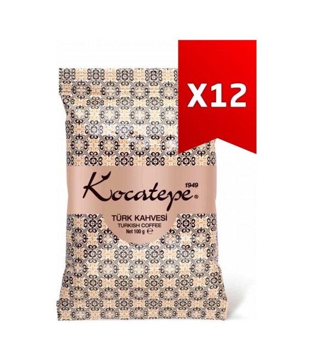 Kocatepe Türk Kahvesi 12 x 100 G