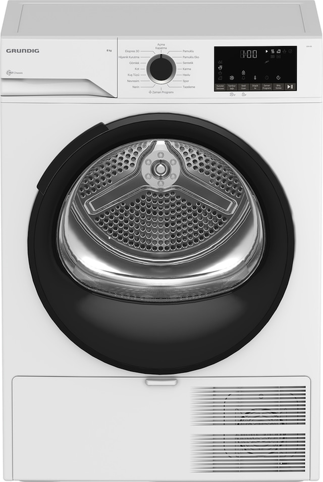 Grundig GDH 85 8 KG Isı Pompalı Kurutma Makinesi