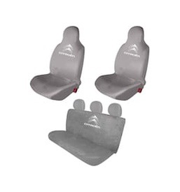 Citroen C5 AircrossPratik Servis Kılıfı Ön ve Arka Set Gri