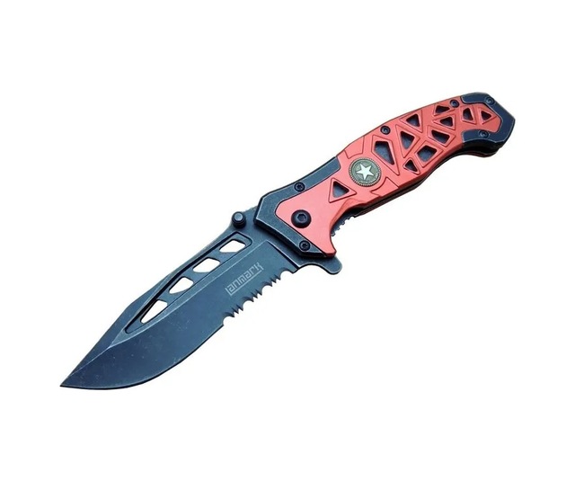 Mx50 Testereli Outdoor Çakı 21 Cm - Otomatik, Kemerlikli Aklby-bsva58