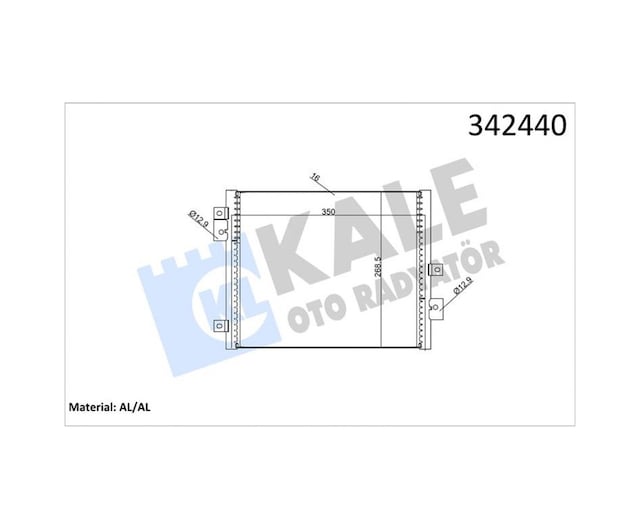Klima - 588 - Kondenseri Porsche - Dpmıx-hb - 911-targa-boxster-cayman Al-al