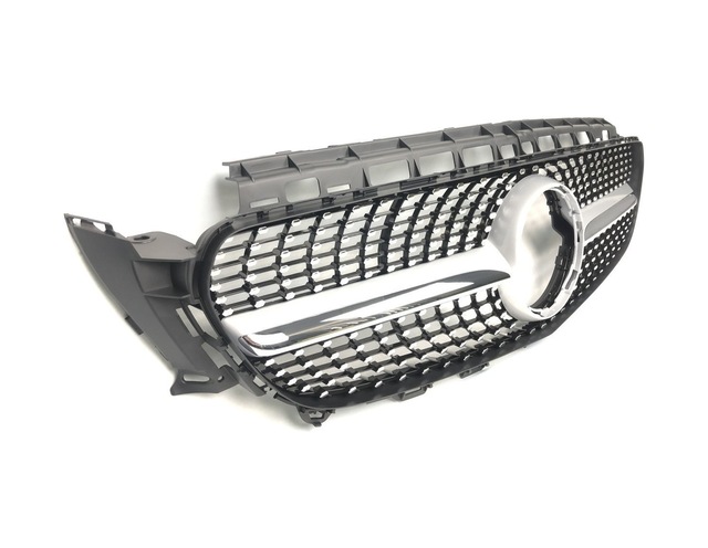 Autogp Mercedes W213 Ön Panjur Diamond Gri Çtıalı Tk 15-05-w213-dia-s