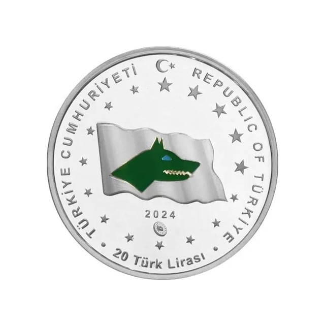 Agakulche Göktürk İmparatorluğu Gümüş Sikke Coin