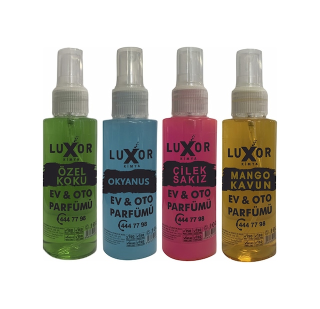 Luxor Özel Koku Okyanus Çilek Sakız Mango Ev Ve Oto Kokusu 100 Ml