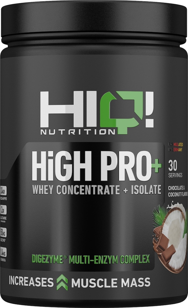 Hıq High Pro+ 900gr Chocolate&coconut Flavored