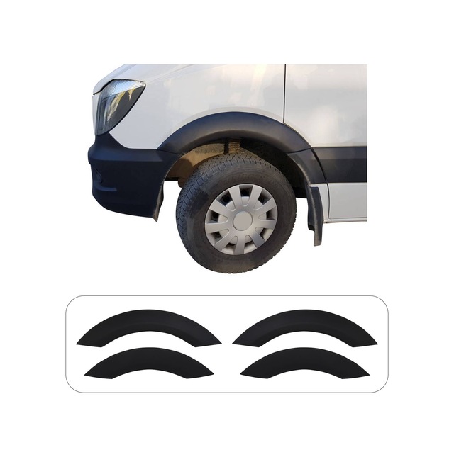 Volkswagen Crafter Uyumlu 2006-2017 Abs Çamurluk Dodik 4 Parça