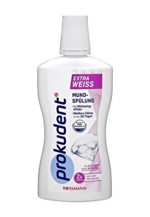 Prokudent Extra Weiss Ağız Bakım Suyu Ekstra Diş Beyazlatıcı 500 ML
