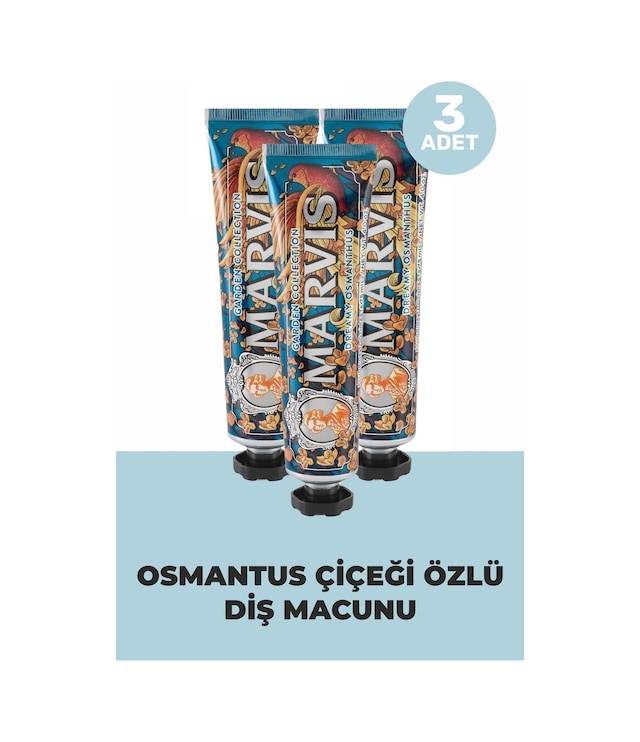 Marvis Dreamy Osmanthus Diş Macunu 3 x 75 ML