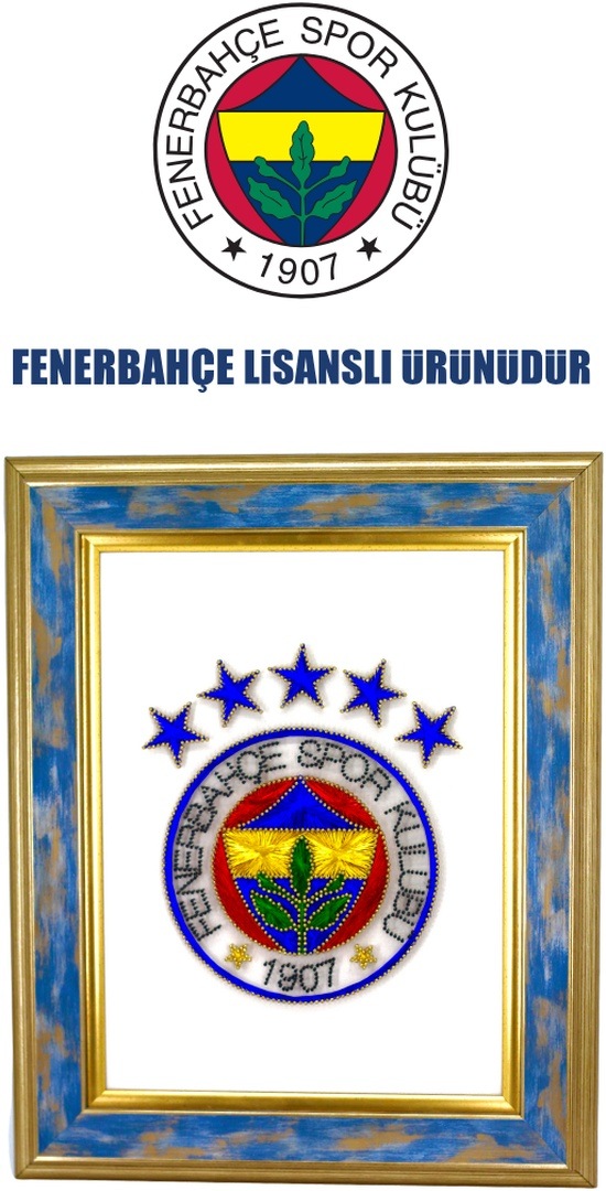 Alfanua Fenerbahçe Dekoratif Tablo - Led Aydınlatmalı Fenerbahçe