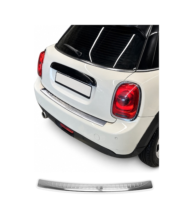Mini Countryman F60 2017-2023 Uyumlu Krom Arka Tampon Eşiği Paslanmaz Çelik