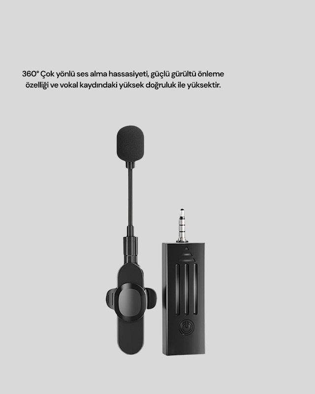 Kablosuz Mikrofon K35 - Lisinya