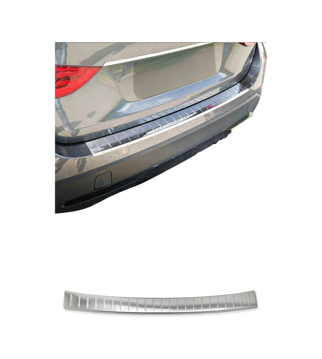 Bmw X1 E84 2012-2015 Uyumlu Krom Arka Tampon Eşiği Paslanmaz Çelik
