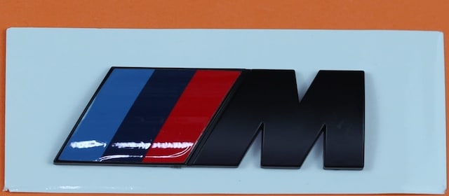 Bmw Siyah M Yazı Logo 75Mm
