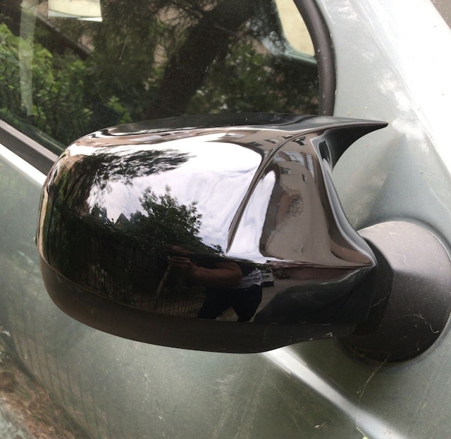 Dacia Logan Yarasa Ayna Kapağı Parlak Siyah