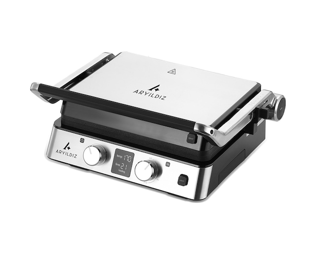Aryıldız Deluxe Grill Dijital Ekranlı 2200 W Tost Makinesi
