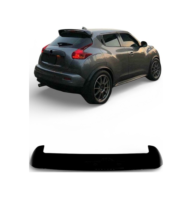 Nissan Juke 2011-2017 Uyumlu Spoiler Pianoblack İthal Abs Plastik Parlak Siyah