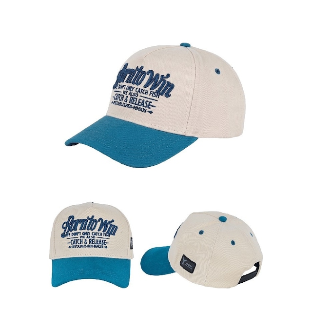 Fujin Btw Trucker Blue Beige Şapka Standart