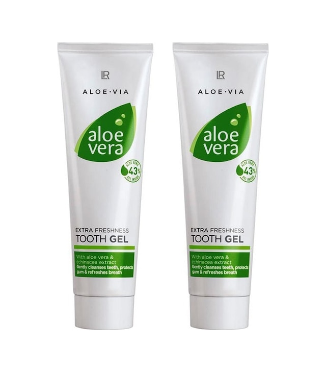 LR Aloe Via Aloe Vera Extra Freshness Diş Macunu 100 ML x 2
