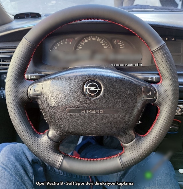 Opel Vectra B Kasa Araca Uyumlu Direksiyon Kılıfı Soft Nokta Ben