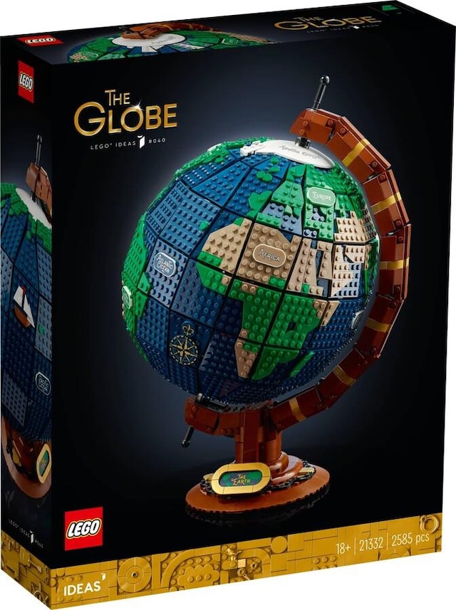 LEGO Ideas 21332 The Globe 1495 Parça