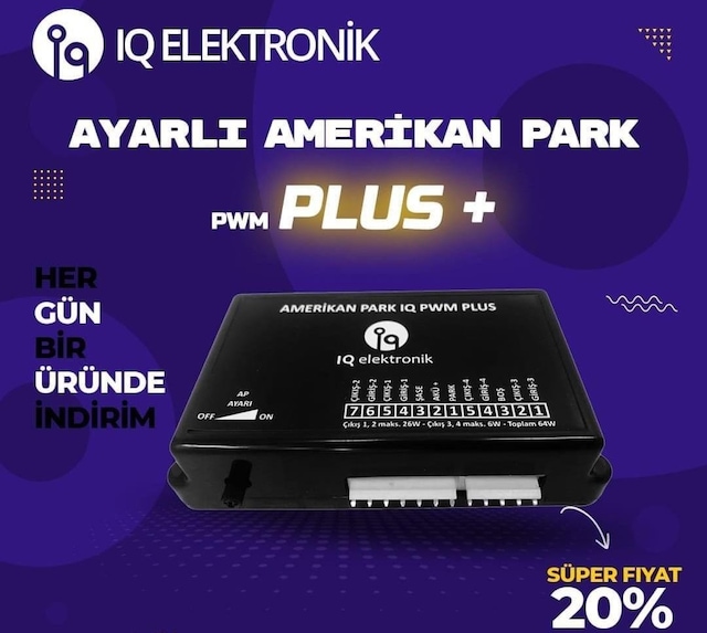 Amerikan Park Iq Pwm Plus 4 Çıkış Camurluk Ve Ayna Dahil 1.Sınıf