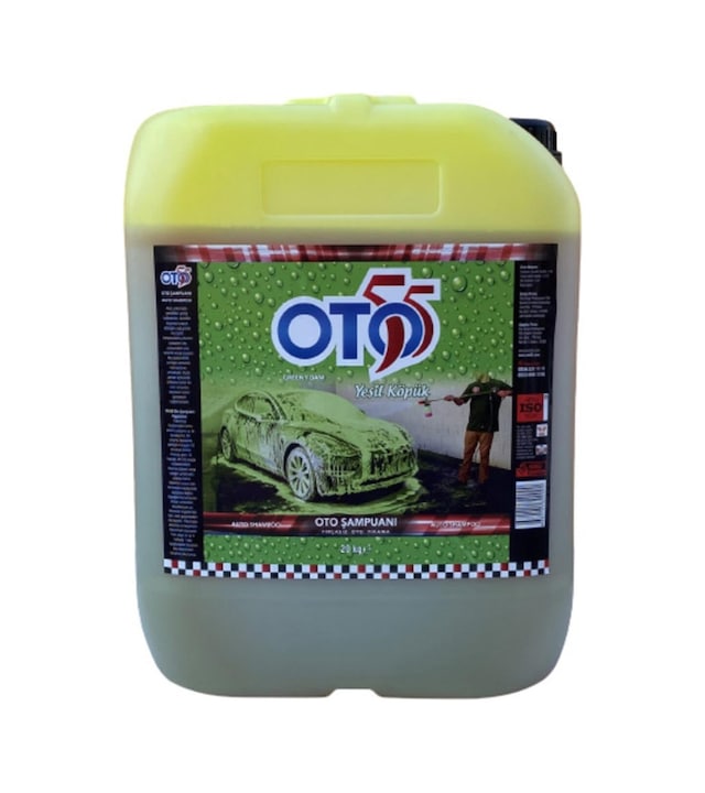 Oto55 Ey3 Yeşil Köpük Fırçasız Oto Yıkama 20 Kg