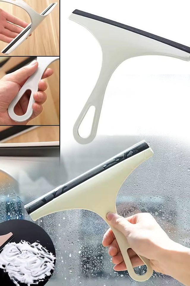 Çok Amaçlı Araç Banyo Cam Ayna Temizlik Sileceği Çekpas Mini Portatif Cam Temizleme 2li