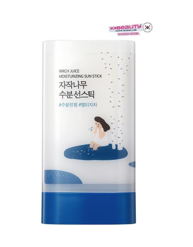 Round Lab Birch Juice Serinletici Nemlendirici Yüksek Uv Korumalı Yüz Stick Güneş Koruyucu 19 Gr