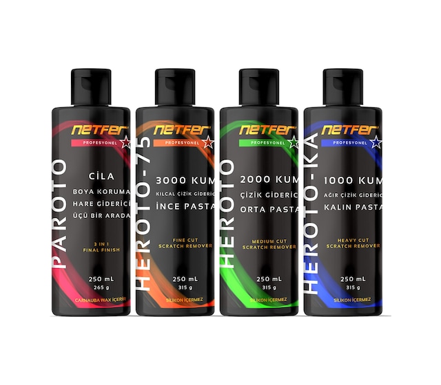 Netfer 4'lü Pasta Cila Set 4 x 250 ML