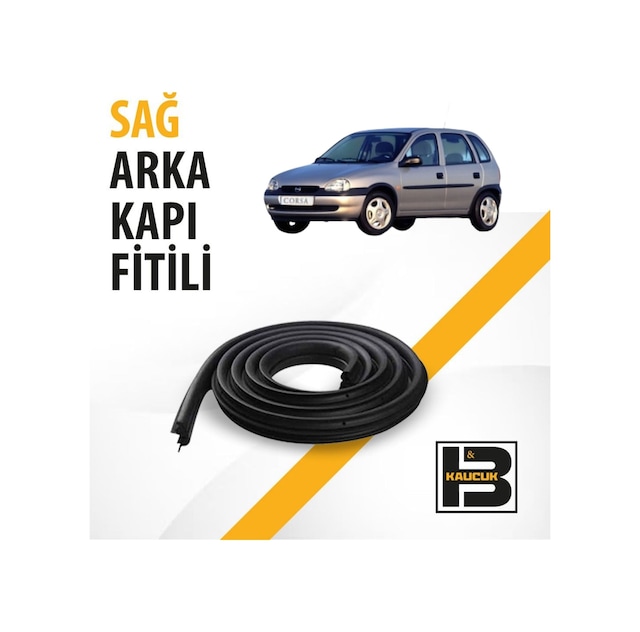 Opel Corsa B Sağ Arka Kapı Fitili Bm03709