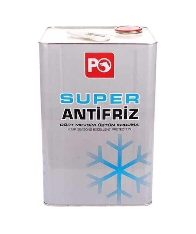 Petrol Ofisi Süper Antifriz Teneke 16 Kg 2022 Üretim Petrol Ofisi Süper Antifriz 16