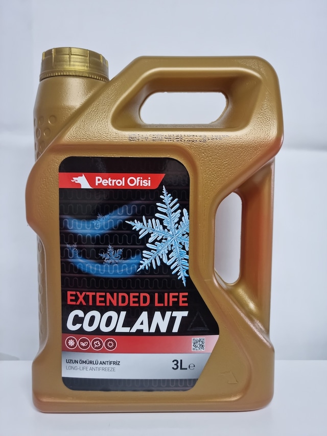 Petrol Ofisi Ext. Life Coolant Antifriz 3 Lt - Kırmızı Antifriz