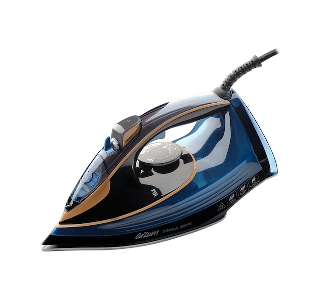 AR6043 Steamlux Buharlı Ütü Seramik Taban 3000W 225 gr/min Şok Buhar