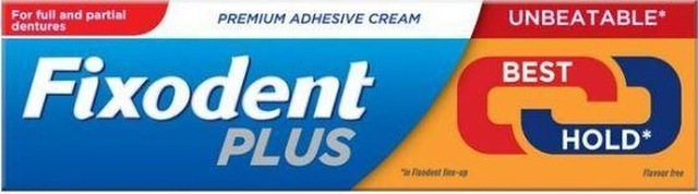 Fixodent Plus Güçlü Tutuş Diş Protez Yapıştırıcı Krem 40 G