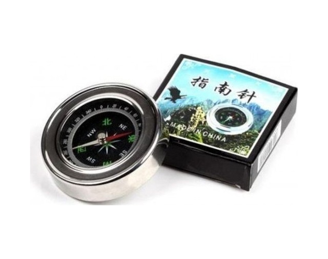 Büro Ev Ofis Kamp Keyfi İçin 60mm Metal Oval Kasa Profesyonel Pusula