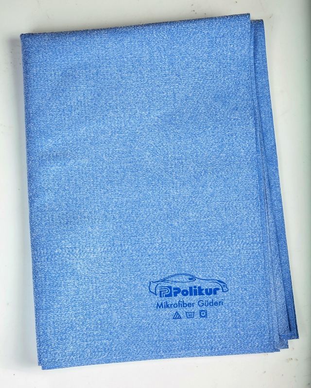 Polikur 3356 Mikrofiber Güderi Oto Kurulama Ve Cam Bezi 48X68 Cm. 4 Adet