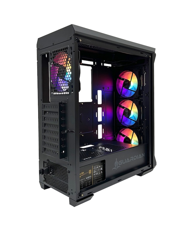 Dark GUARDIAN 4X12CM LED . FULL CAM YAN VE DKCHGUARDIAN ON PANEL RGB Mesh Front