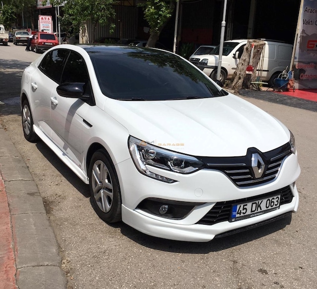 Renault Megane 4 Ön Karlık Tampon Eki Plastik Boyasız