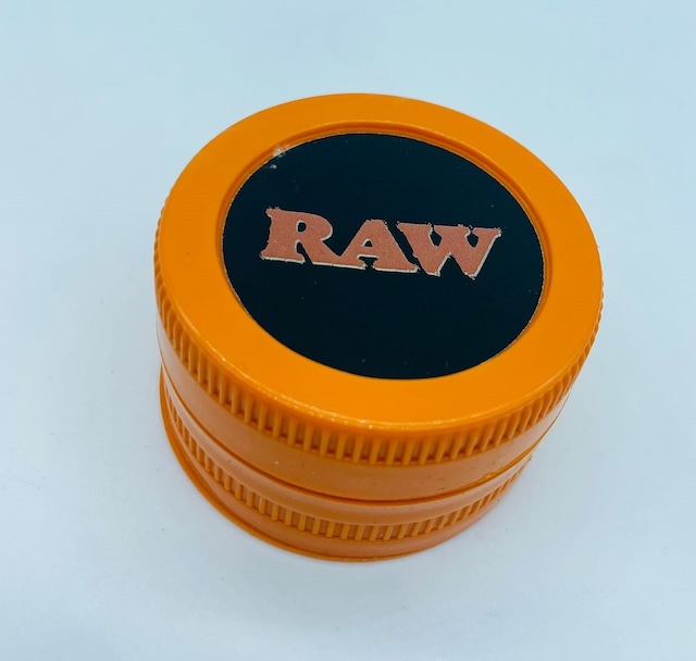 Raw Marka 3parça Turuncu Tütünöğütücü Parçalayıcı Grinder//53mm