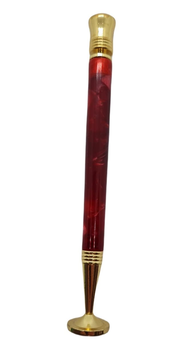 Pipo Tamper Slim (Sıkıştırıcı ve Temizleyici) Kırmızı/Gold
