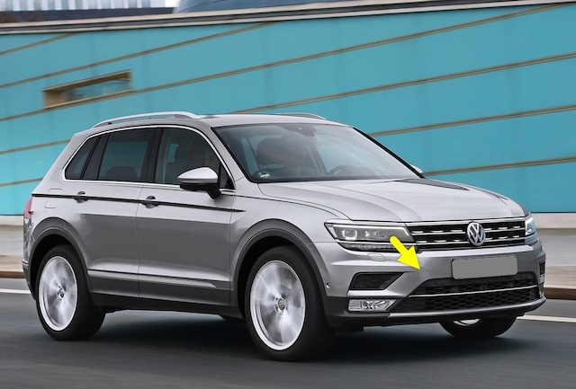 VW Tiguan 2016-2020 Ön Tampon Çeki Çekme Demiri Kapağı 5NA807241