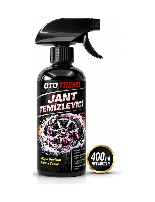 Ototrend Oto Trend Motor Ve Jant Temizleyici Sprey 400 Ml Güçlü Temizlik, Parlak Sonuç, Oto Bakım Ürünü