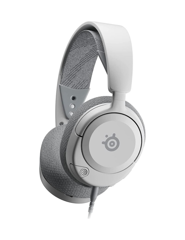 Steelseries Arctis Nova 1p Beyaz Kablolu Mikrofonlu Kulak Üstü Oyuncu Kulaklığı