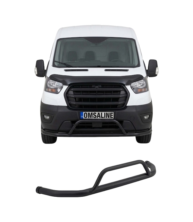 Ford Transit 2019-2026 Uyumlu Sensörsüz Araca Özel Ön Alt Koruma Siyah