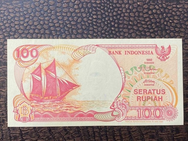 Endonezya 100 Rupıah P 127g 10/10 - Çil Unc