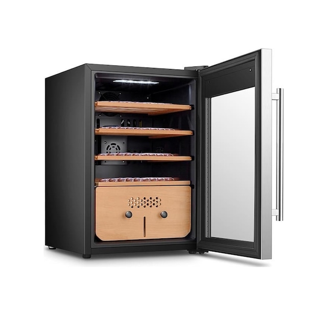 Berfmann Elektronik Humidor Puro Dolabı 382 Puro Kapasitesi