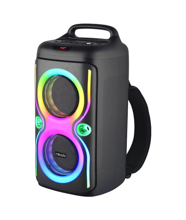 Mikado Md-66bt Thunderbag 40w 3600mah Çanta Taşıma Özellikli Usb/bt/tf/tws Rgb Işıklı Kablosuz Mikrofonlu Toplantı-parti