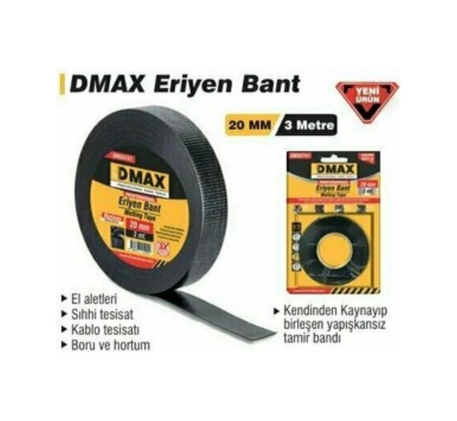Eriyen Tamir Bandı 20 Mm X 3 M Belirtilmemiş